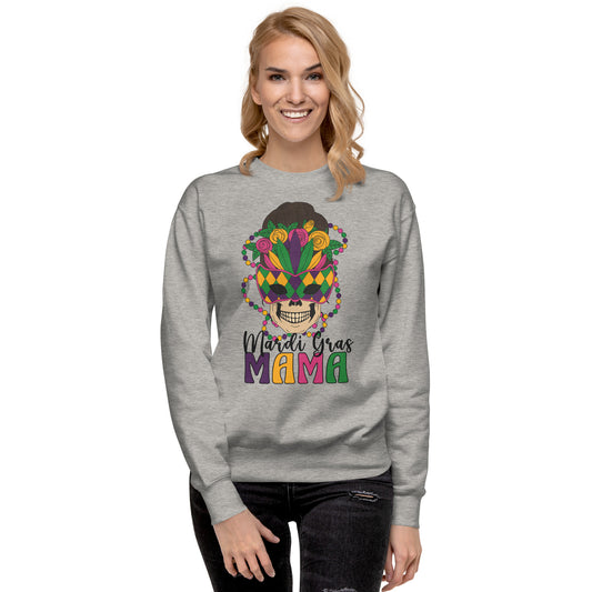Mardi Gras Mama - Unisex Premium Sweatshirt
