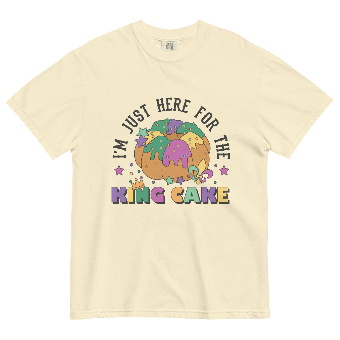 King Cake - Unisex Comfort Colors T-shirt