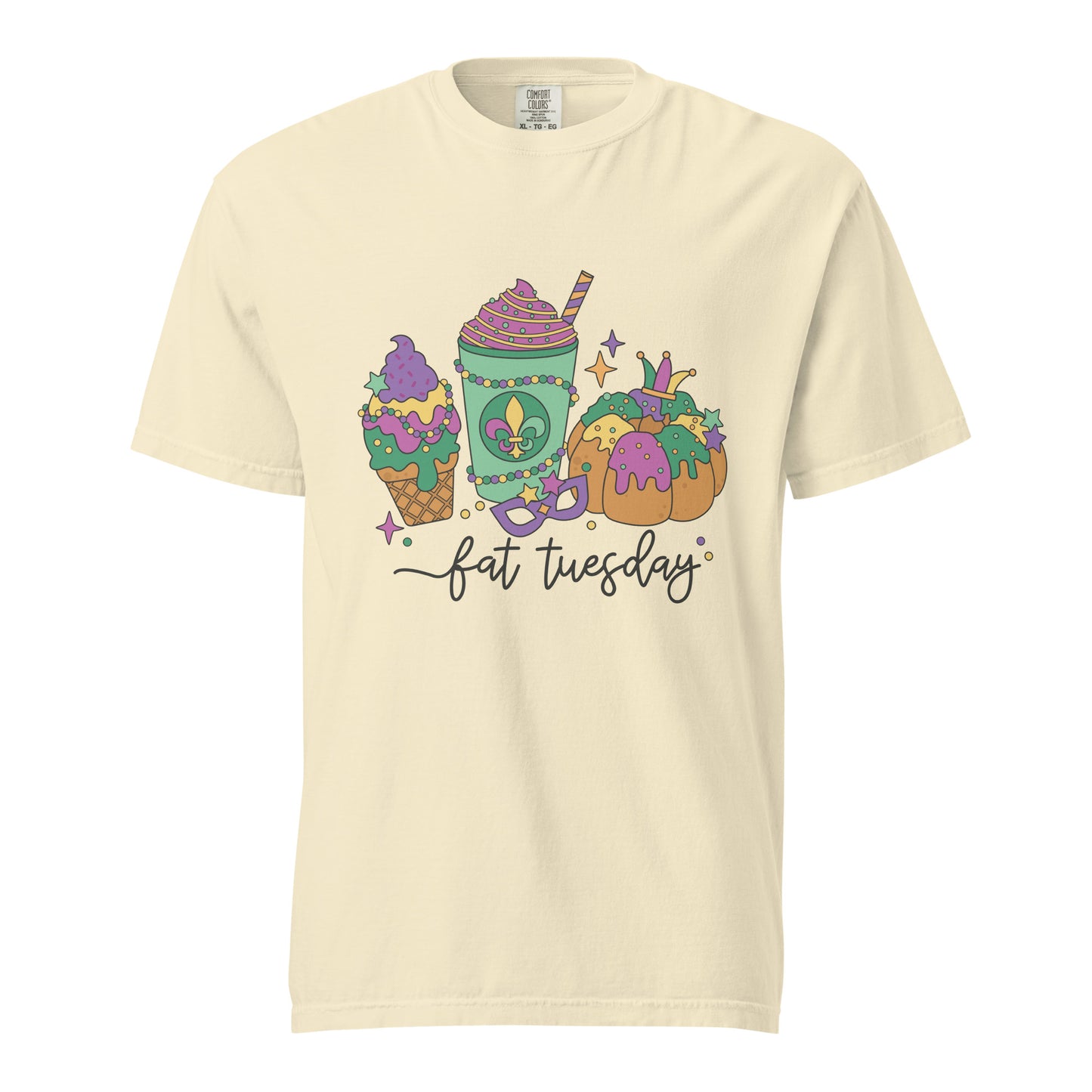 Fat Tuesday - Comfort Colors t-shirt